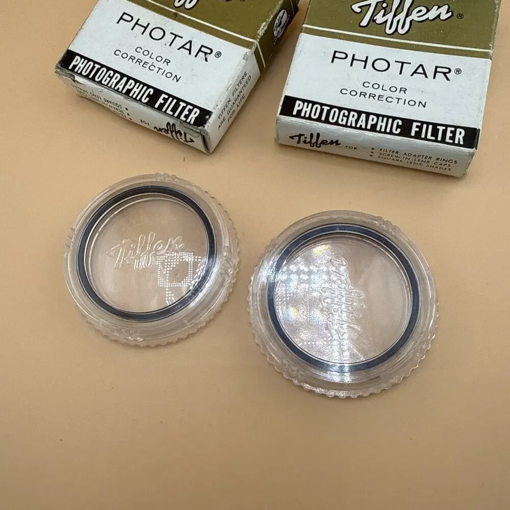 2 Tiffen Photar Color Correction Photographic Filters Close Up #2 / #3 Series 6